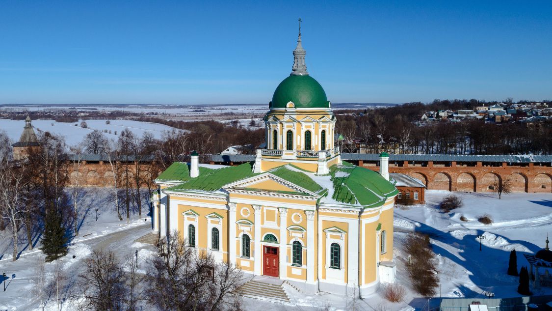 Зарайск. Кремль. Собор Усекновения главы Иоанна Предтечи. фасады