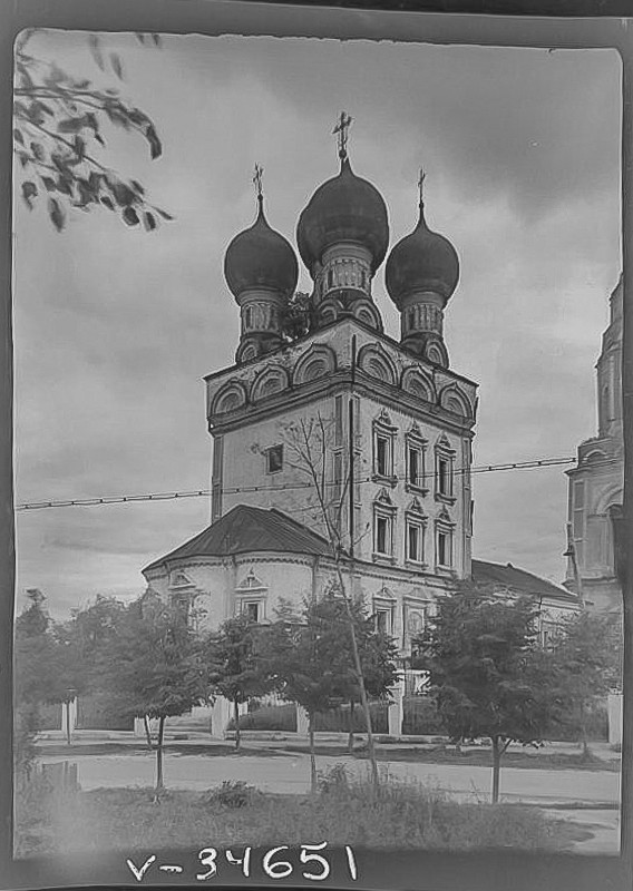 Собор Михаила Архангела, Бронницы (Раменский район и гг. Бронницы, Жуковский, Московская область). архивная фотография, Источник - Госкаталог, Оригинал - музей Щусева, автор - Каверзнев М.Г