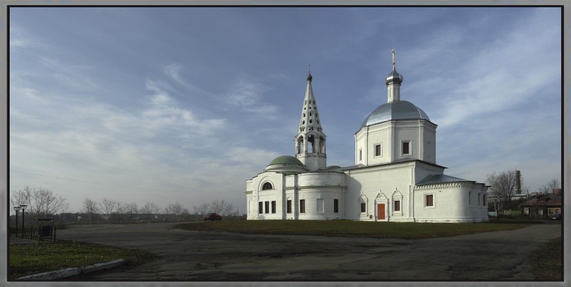 Серпухов. Собор Троицы Живоначальной. фасады, Панорама