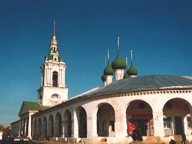 Церковь Спаса Нерукотворного Образа в рядах, Кострома (Кострома, город, Костромская область). фасады