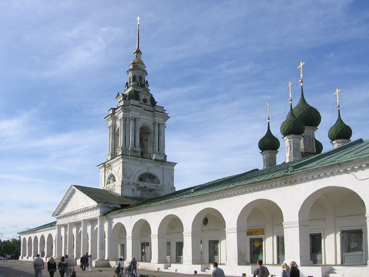 Церковь Спаса Нерукотворного Образа в рядах, Кострома (Кострома, город, Костромская область). фасады