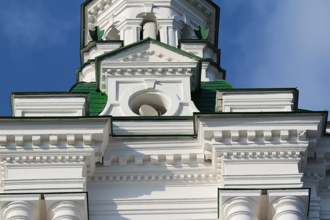 Церковь Спаса Нерукотворного Образа в рядах, Кострома (Кострома, город, Костромская область). архитектурные детали