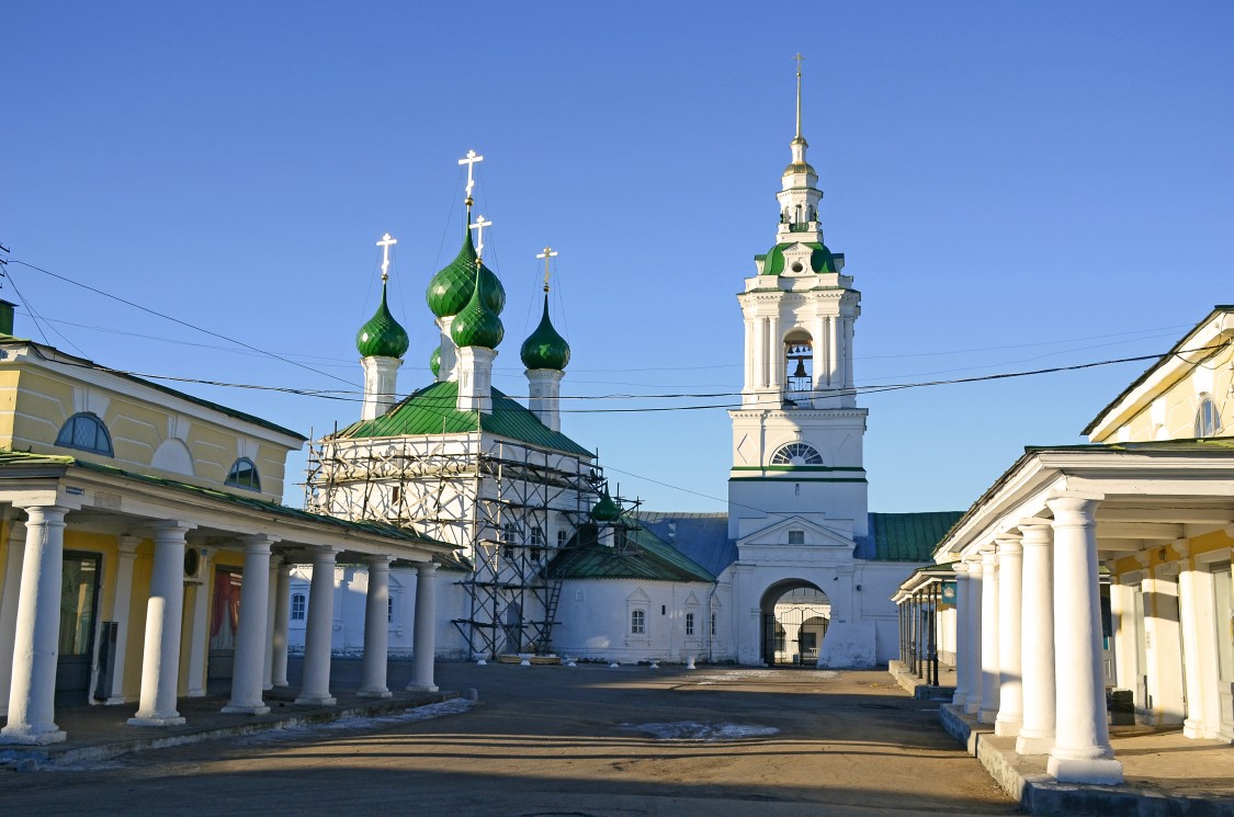 Кострома. Церковь Спаса Нерукотворного Образа в рядах. художественные фотографии