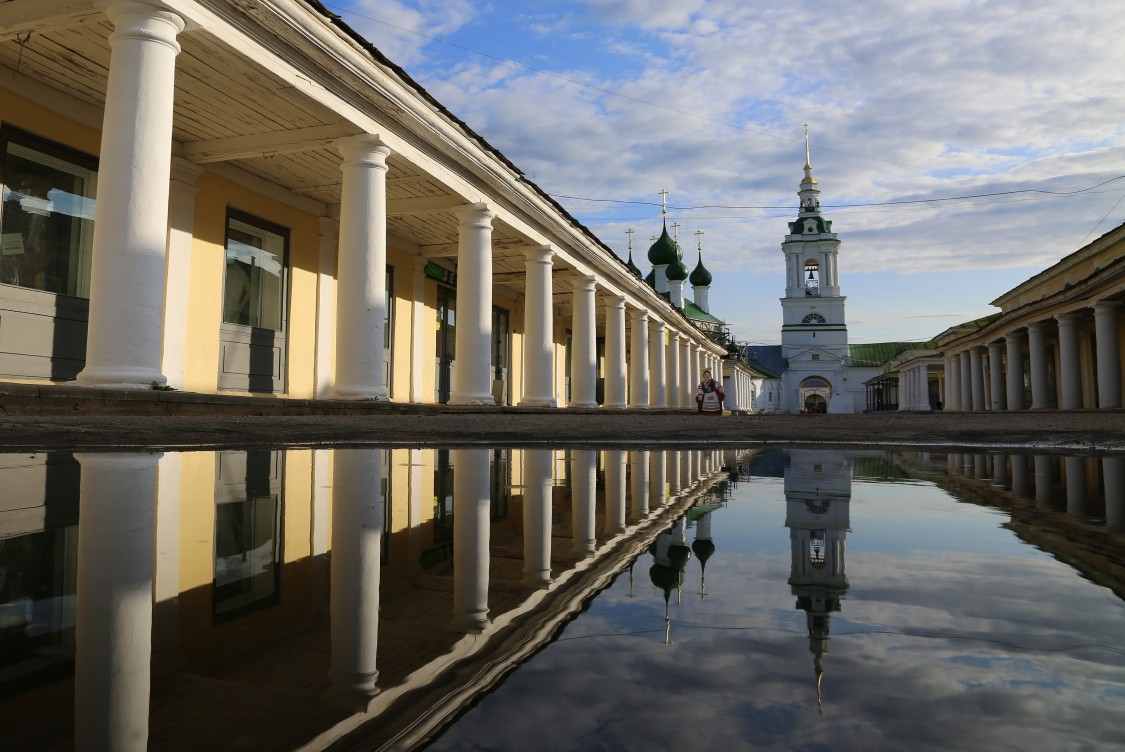 Церковь Спаса Нерукотворного Образа в рядах, Кострома (Кострома, город, Костромская область). архитектурные детали