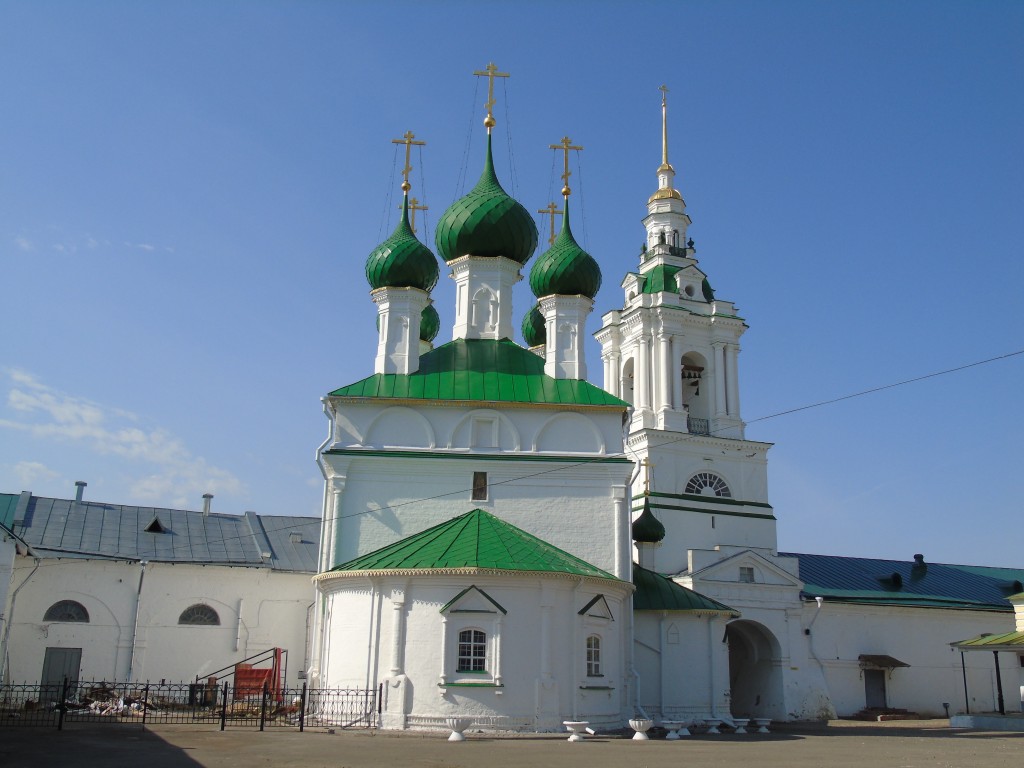 Церковь Спаса Нерукотворного Образа в рядах, Кострома (Кострома, город, Костромская область). фасады
