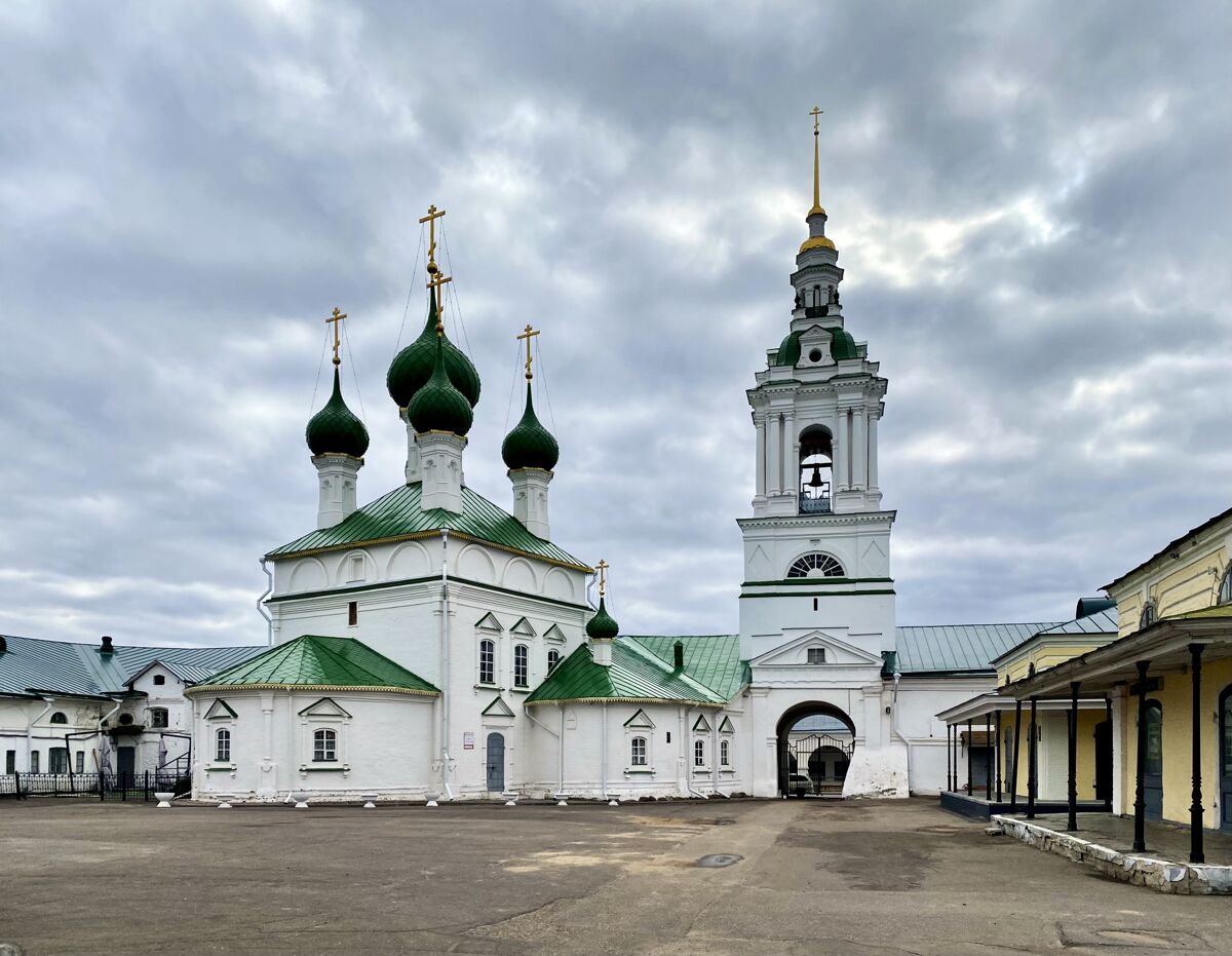 Церковь Спаса Нерукотворного Образа в рядах, Кострома (Кострома, город, Костромская область). фасады, Вид с северо-востока
