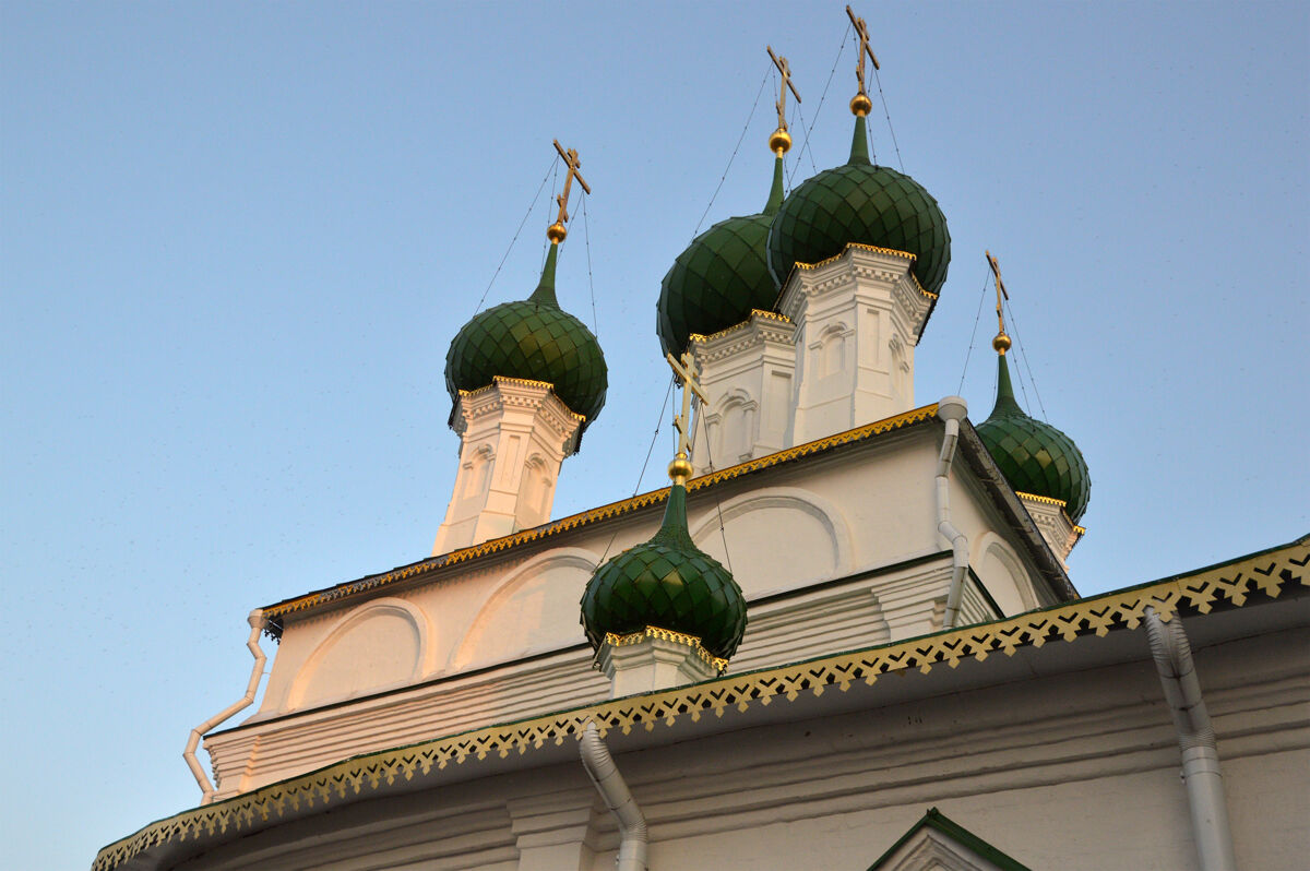 Церковь Спаса Нерукотворного Образа в рядах, Кострома (Кострома, город, Костромская область). архитектурные детали