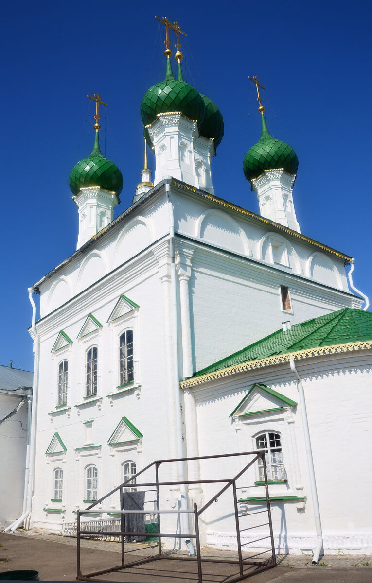 Церковь Спаса Нерукотворного Образа в рядах, Кострома (Кострома, город, Костромская область). фасады