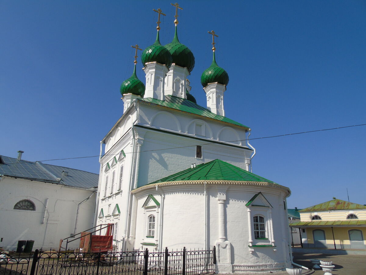 Церковь Спаса Нерукотворного Образа в рядах, Кострома (Кострома, город, Костромская область). фасады