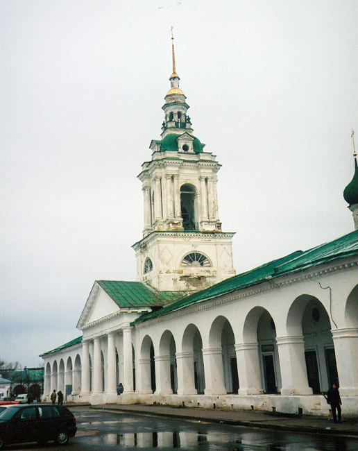 Церковь Спаса Нерукотворного Образа в рядах, Кострома (Кострома, город, Костромская область). архитектурные детали