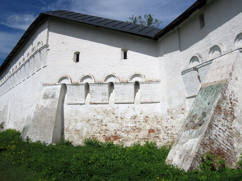 Звенигород. Саввино-Сторожевский монастырь. дополнительная информация, \Часть крепостной стены.