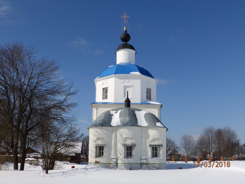 Новокарцево. Церковь Покрова Пресвятой Богородицы. фасады