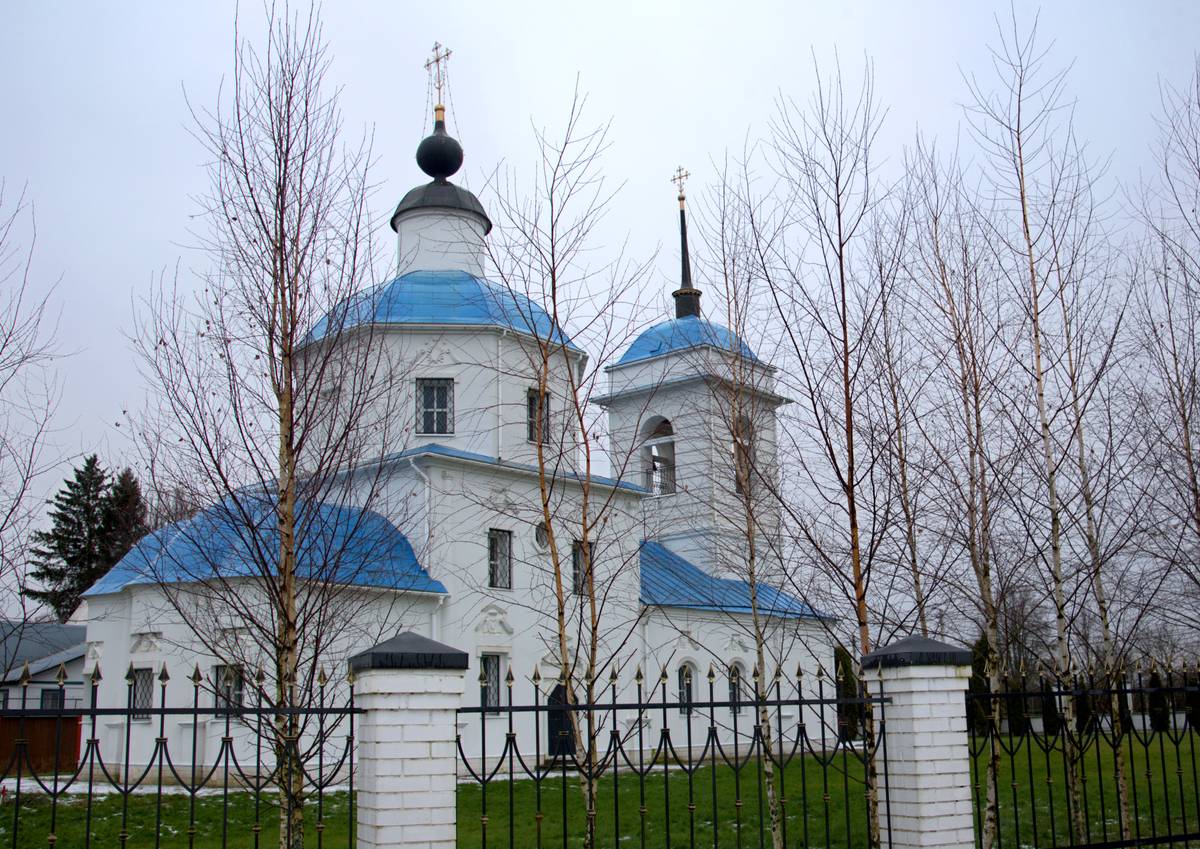 фасады. Церковь Покрова Пресвятой Богородицы, Новокарцево (Дмитровский городской округ, Московская область)