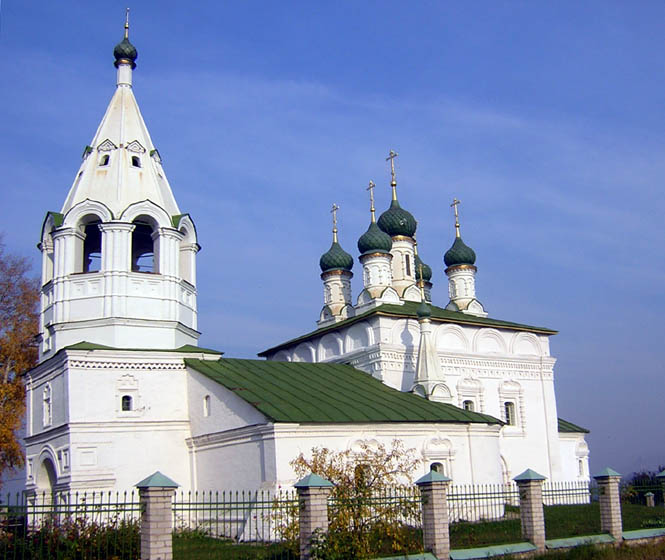 Церковь Преображения Господня за Волгой, Кострома (Кострома, город, Костромская область). фасады