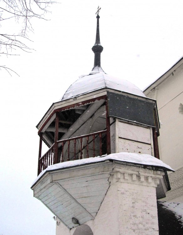 Собор Успения Пресвятой Богородицы на Городке, Звенигород (Одинцовский городской округ и ЗАТО Власиха, Краснознаменск, Московская область). архитектурные детали, ярус звона, вид с юго-запада