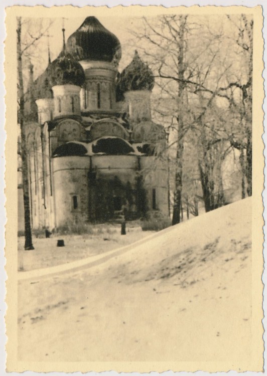 Церковь Михаила Архангела, Микулино (Лотошинский городской округ, Московская область). архивная фотография, Фото 1942 г. с аукциона e-bay.de