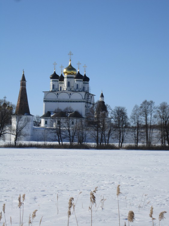 Теряево. Успенский Иосифо-Волоцкий монастырь. общий вид в ландшафте