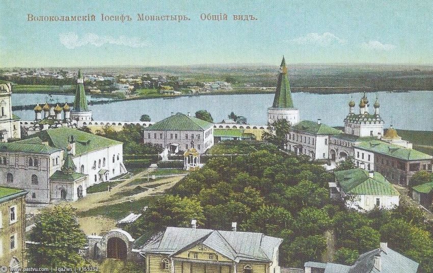 Успенский Иосифо-Волоцкий монастырь, Теряево (Волоколамский городской округ, Московская область). архивная фотография, Фото с сайта pastvu.ru Фото 1909- 1914 гг.