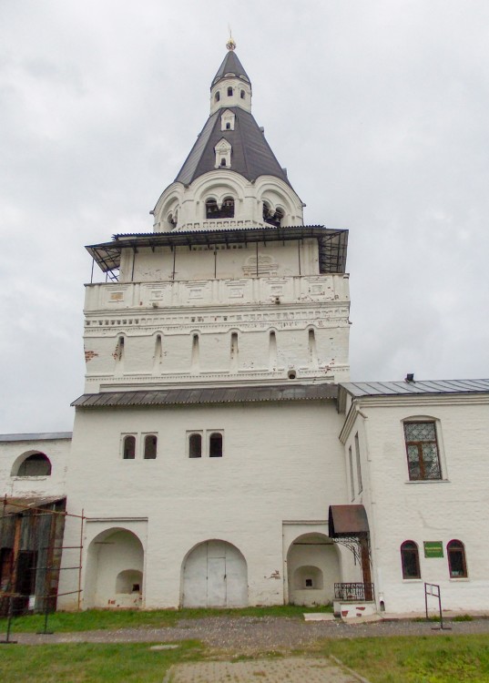 Теряево. Успенский Иосифо-Волоцкий монастырь. фасады, Германова башня