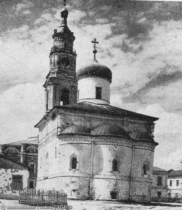 Волоколамск. Собор Воскресения Христова на Соборной горке. архивная фотография,  Фото с сайта pastvu.ru Фото 1960-1970 -х годов.