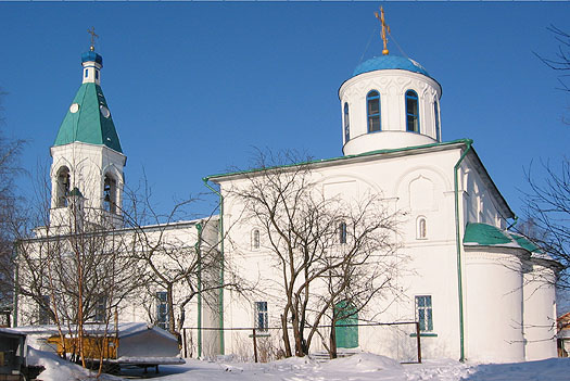 Волоколамск. Церковь Рождества Пресвятой Богородицы. фасады, Вид с юга		      