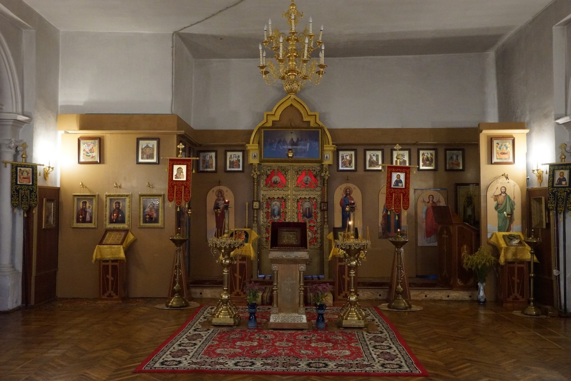 Церковь Иоанна Предтечи при усадьбе Гончаровых, Ярополец (Волоколамский городской округ, Московская область). интерьер и убранство
