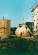 Собор Успения Пресвятой Богородицы, Замена куполов на приделах<br>, Дмитров, Дмитровский городской округ, Московская область