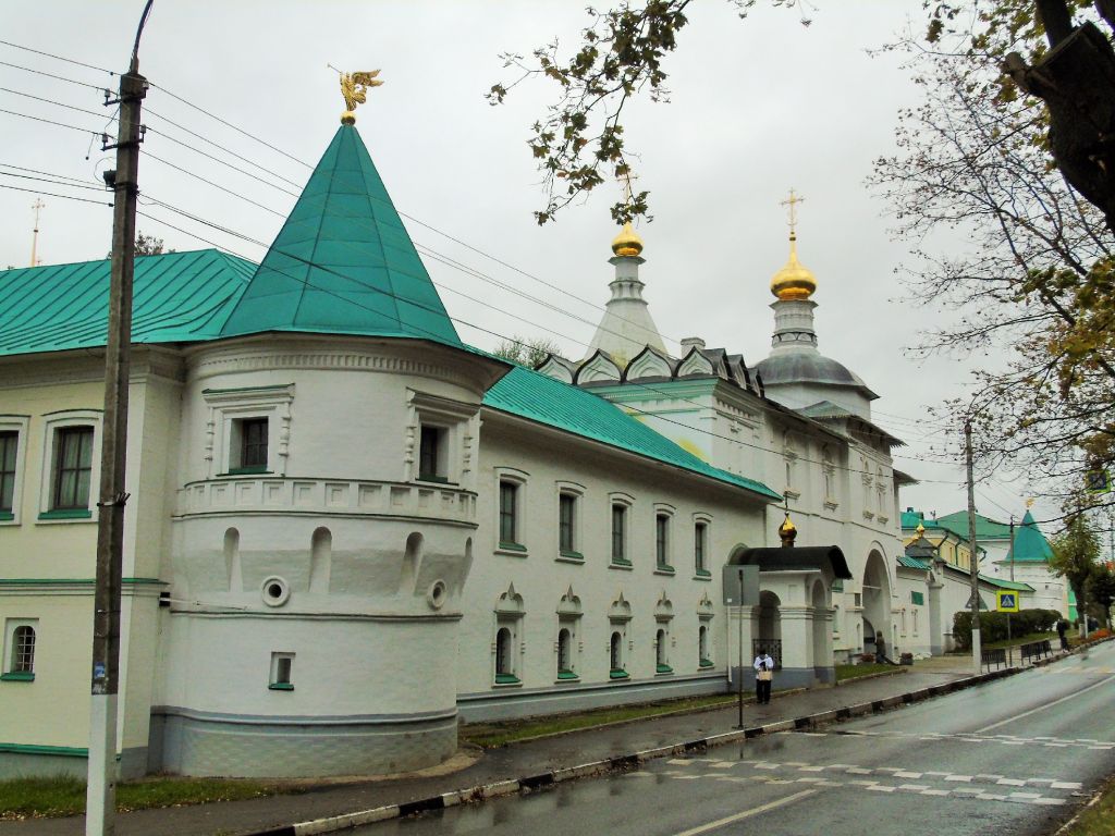 Борисоглебский мужской монастырь, Дмитров (Дмитровский городской округ, Московская область). фасады