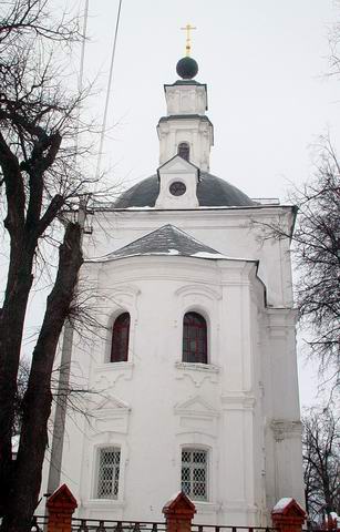 Церковь Троицы Живоначальной (Тихвинская), Дмитров (Дмитровский городской округ, Московская область). фасады