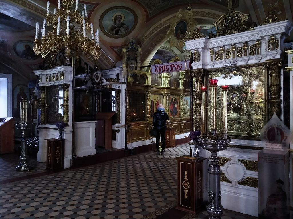 Церковь Иоанна Златоуста, Воскресенск (Воскресенский городской округ, Московская область). интерьер и убранство, общий вид интерьера