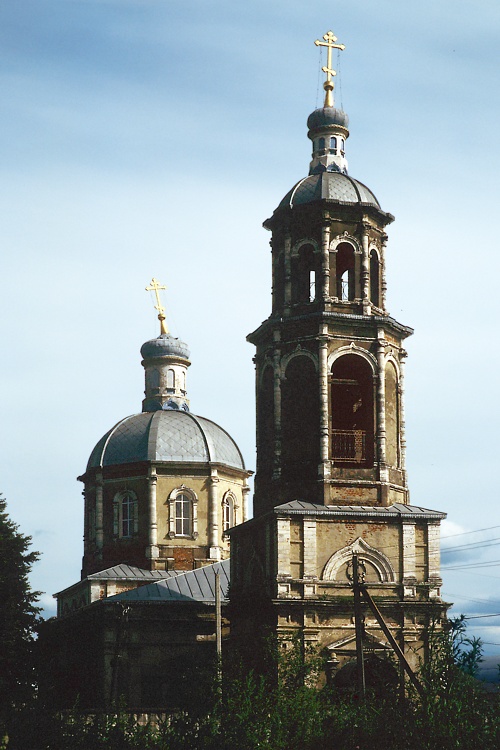 Виноградово (Алешино). Церковь Космы и Дамиана. фасады