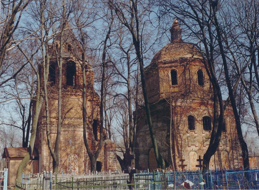 Губино, урочище. Церковь Покрова Пресвятой Богородицы. фасады