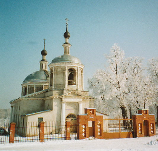 Константиново. Церковь Успения Пресвятой Богородицы. фасады