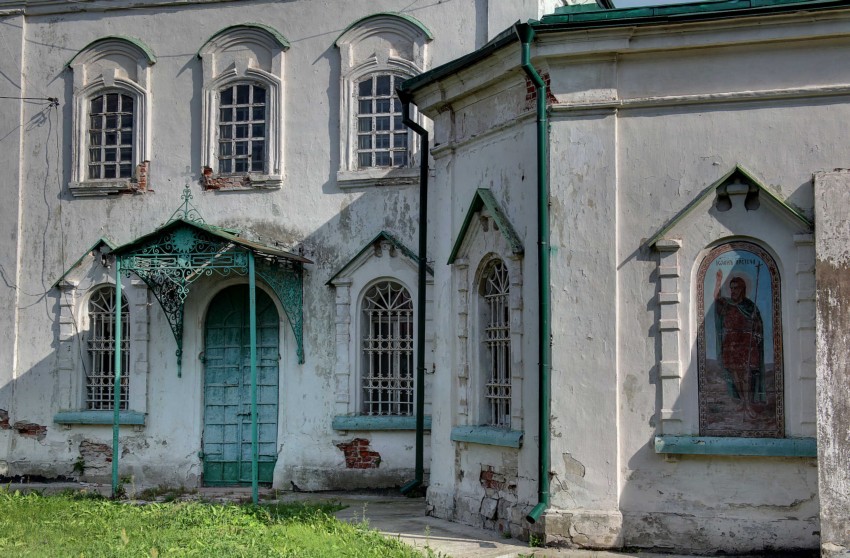 Церковь Воздвижения Креста Господня, Марчуги (Воскресенский городской округ, Московская область). архитектурные детали