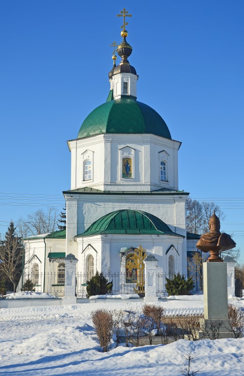 Церковь Воздвижения Креста Господня, Марчуги (Воскресенский городской округ, Московская область). фасады