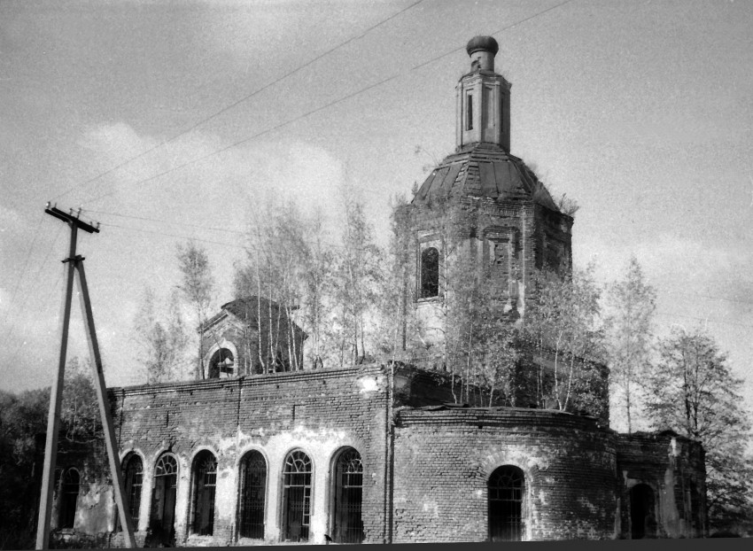 Осташово. Церковь Владимирской иконы Божией Матери. фасады