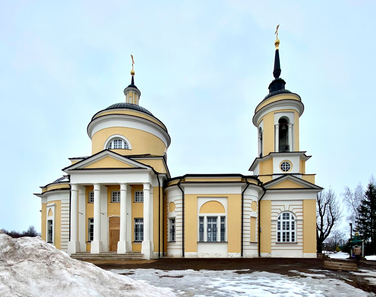 Церковь Илии Пророка (каменная), Петровское (Воскресенский городской округ, Московская область). фасады, Северный фасад