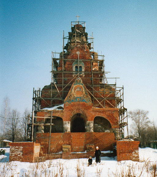 Федино. Церковь Серафима Саровского. документальные фотографии