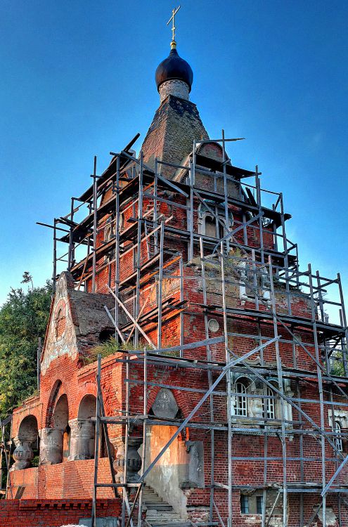 Церковь Серафима Саровского, Федино (Воскресенский городской округ, Московская область). документальные фотографии