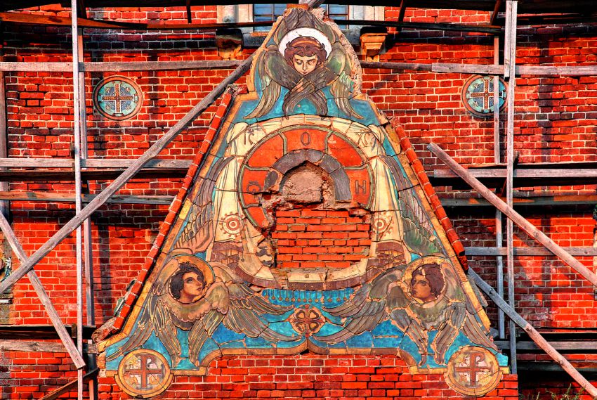 Церковь Серафима Саровского, Федино (Воскресенский городской округ, Московская область). архитектурные детали