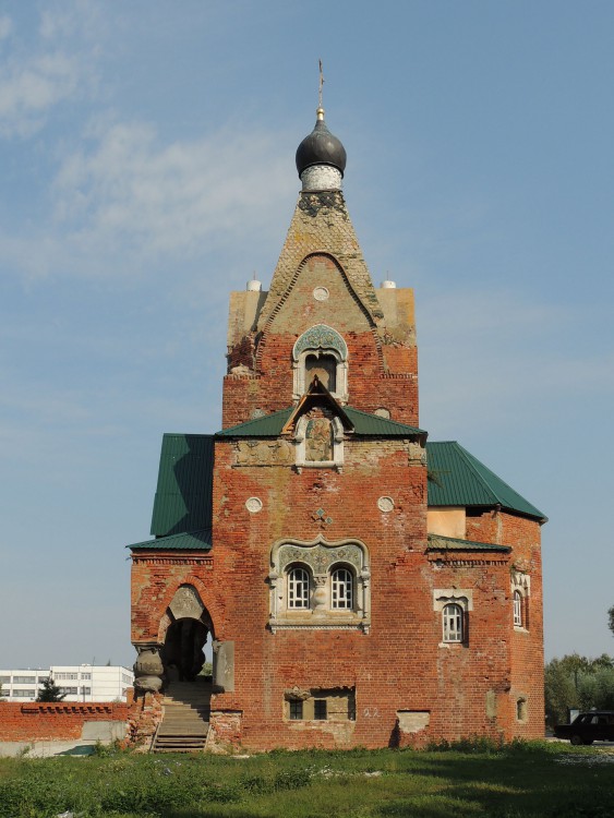 Федино. Церковь Серафима Саровского. фасады