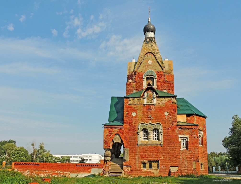 Федино. Церковь Серафима Саровского. фасады