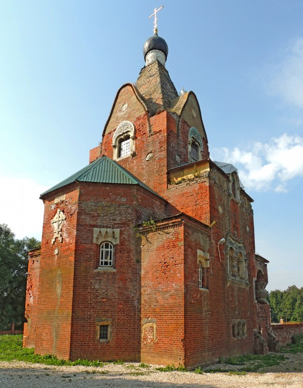 Церковь Серафима Саровского, Федино (Воскресенский городской округ, Московская область). фасады