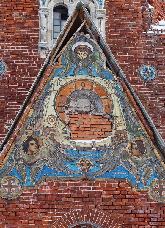 Церковь Серафима Саровского, Федино (Воскресенский городской округ, Московская область). архитектурные детали