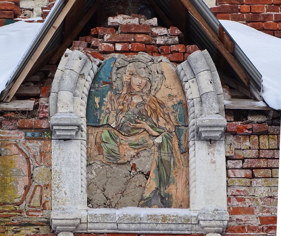Церковь Серафима Саровского, Федино (Воскресенский городской округ, Московская область). архитектурные детали