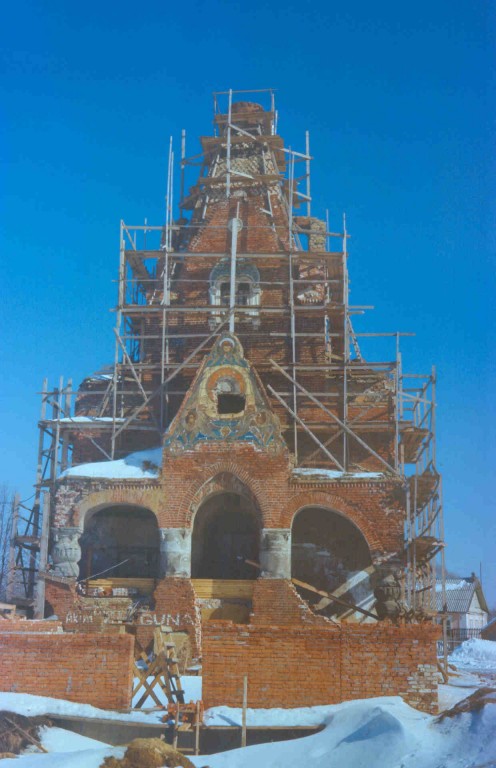 Церковь Серафима Саровского, Федино (Воскресенский городской округ, Московская область). документальные фотографии