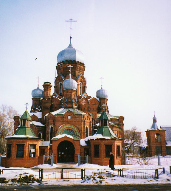 Ликино-Дулёво. Церковь Иоанна Богослова. фасады