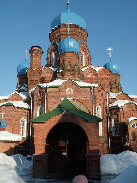 Ликино-Дулёво. Церковь Иоанна Богослова. фасады