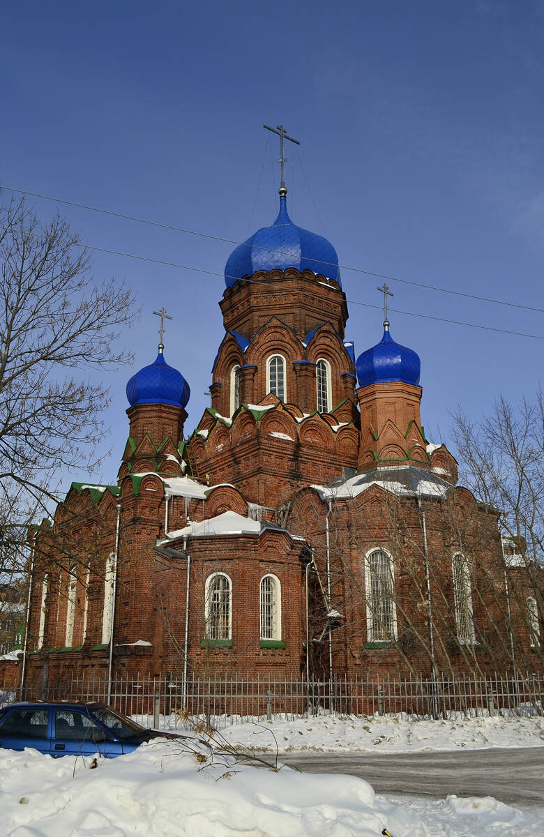 Церковь Иоанна Богослова, Ликино-Дулёво (Орехово-Зуевский городской округ, Московская область). фасады