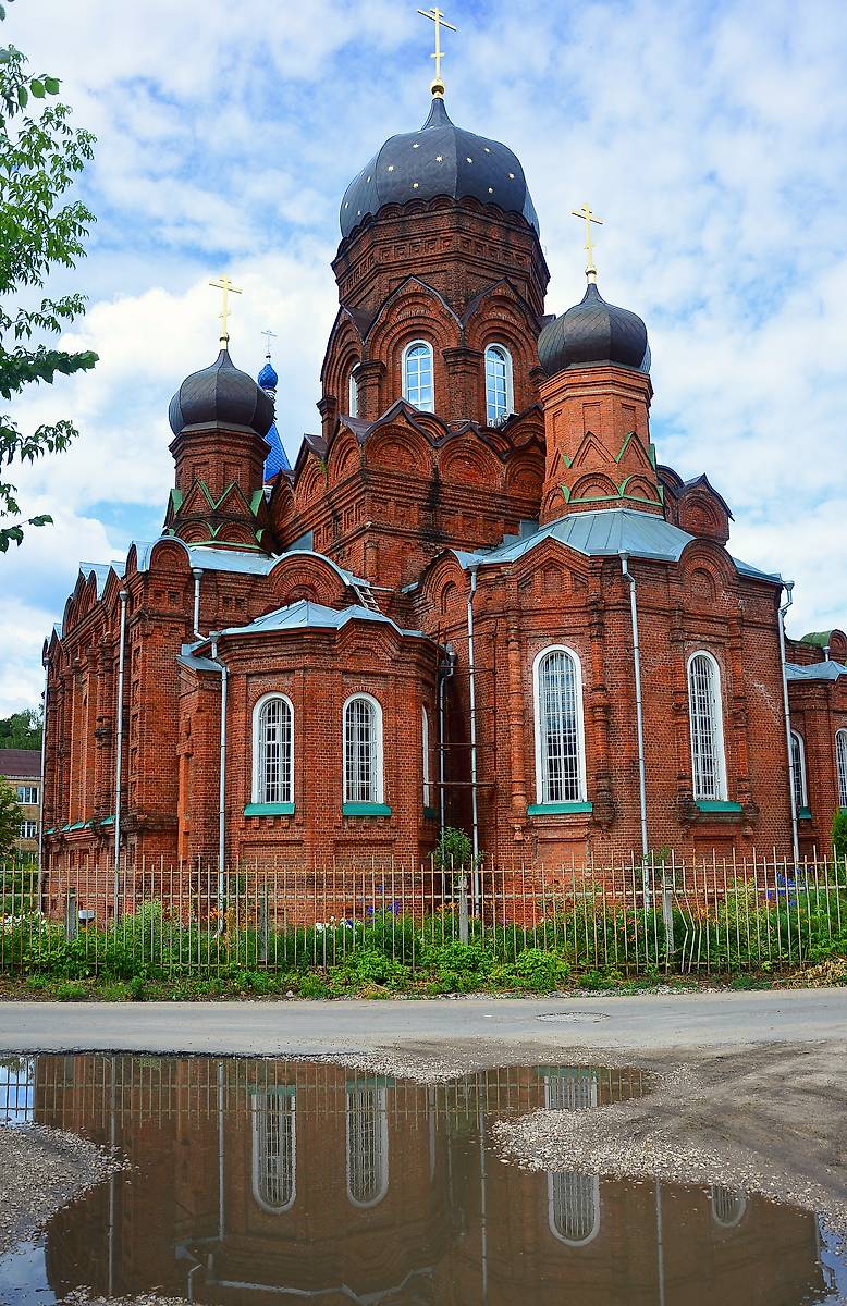фасады. Церковь Иоанна Богослова, Ликино-Дулёво (Орехово-Зуевский городской округ, Московская область)